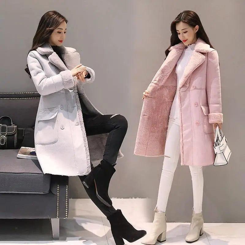 Cheky - Lamb wool coat