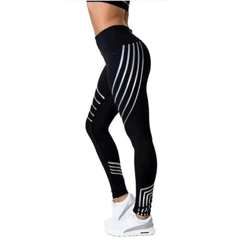 Cheky - Reflective Sport Yoga Pants